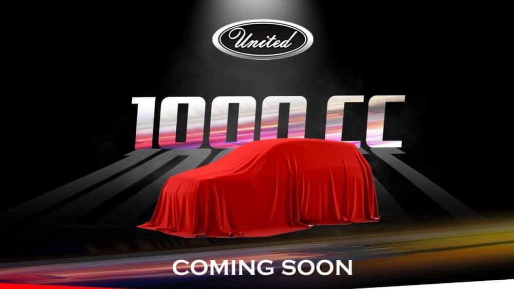 United is Unveiling a 1000cc Car Next Week