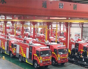 Fire Trucks Arrive From China | Karachi | ProPakistani