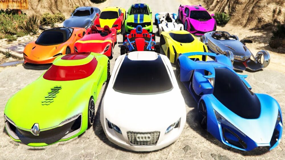 where to find supercars in gta 5
