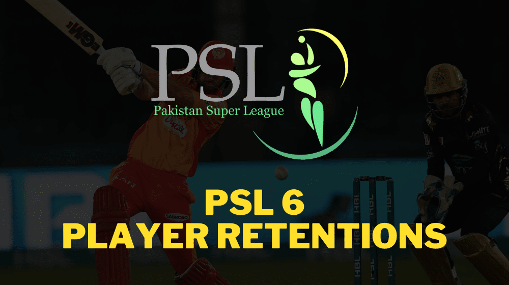 Here Are The Players Each Team is Retaining for PSL 6