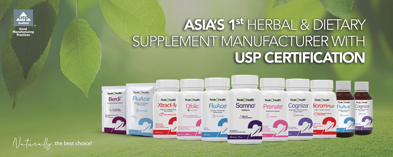 Route2Health Becomes Asia’s First Herbal & Dietary Supplement Manufacturer to be Awarded USP GMP Audit Certificate