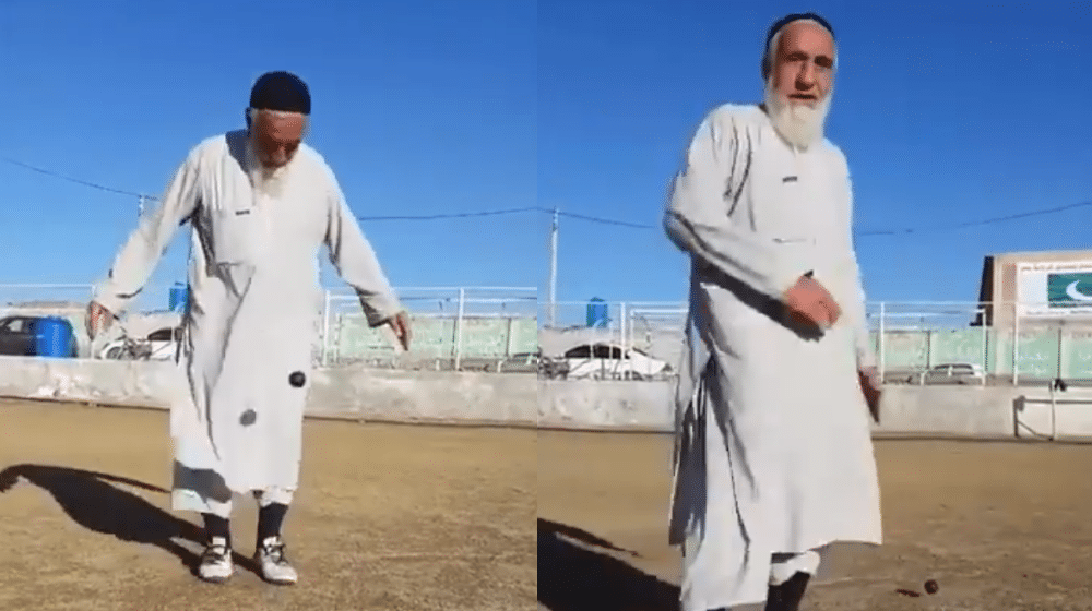 Video of an Old Man’s Freestyle Football Skills Goes Viral