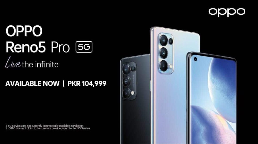 Oppo Launches the 5G-Ready Reno5 Pro With 64MP Quad-Cameras in Pakistan