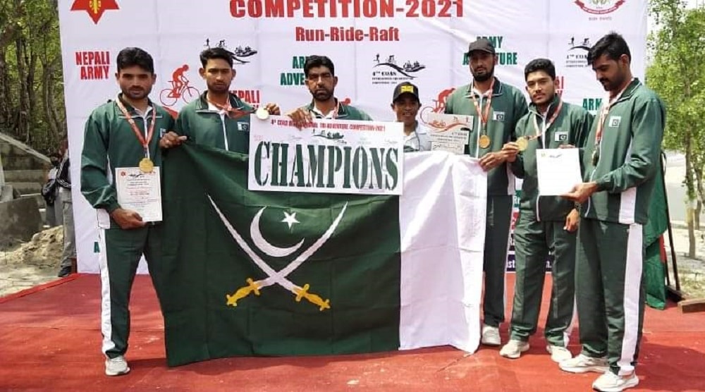 Pakistan Army Wins Best Team Award at International Event