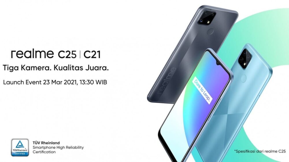 Realme C25 to Launch on March 23 With a 48MP Camera and Helio G70 Chipset