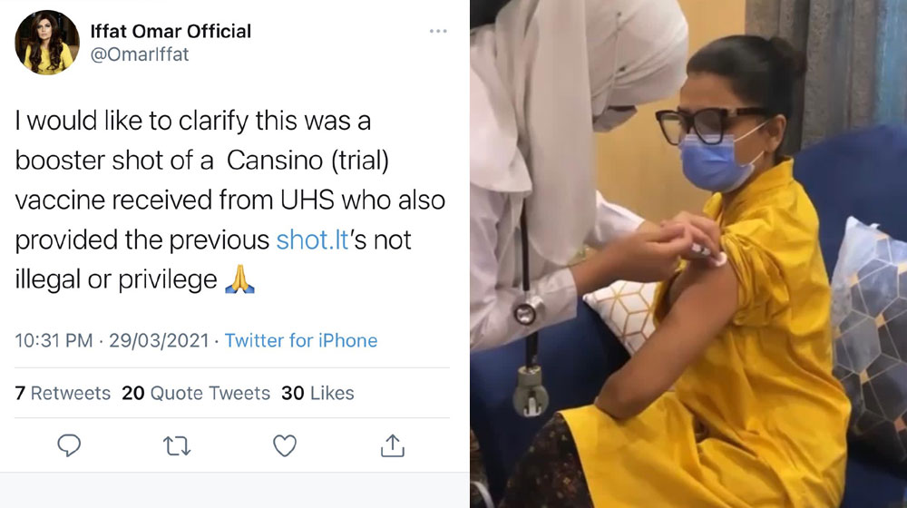 Minister and Actress Caught Lying After Using Influence to Get Vaccine
