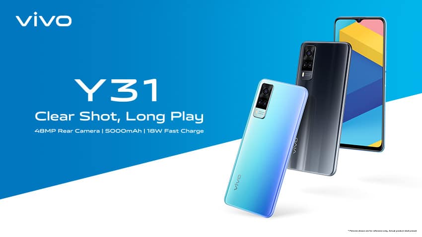vivo Launches Y31 Featuring 48MP Rear Camera, 6.58-Inch Display & 5000mAh Battery With 18W Fast Charging