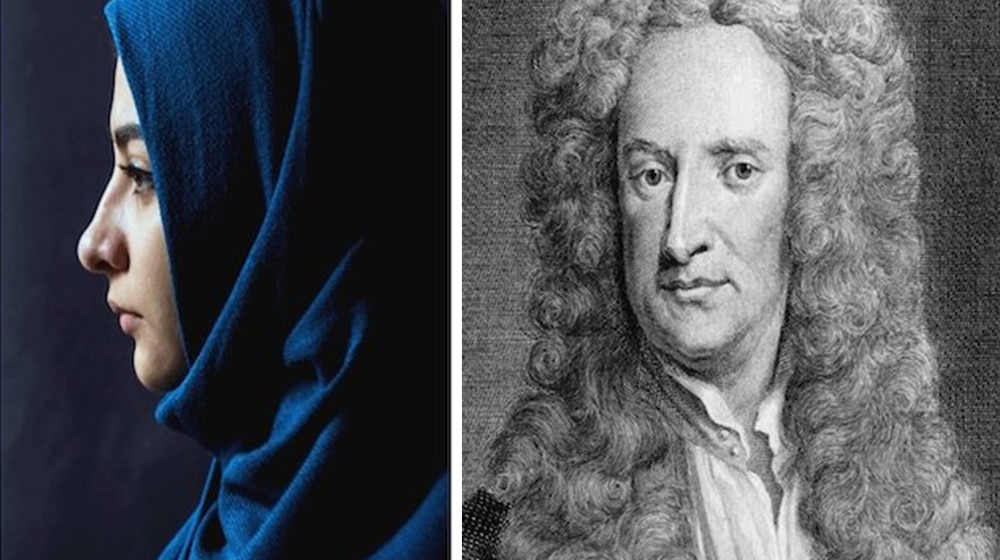 A Textbook Board Official Wanted A Scarf on Newton’s Head in A Science Book