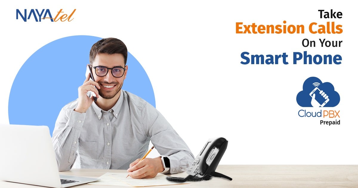 Nayatel Enables You to Dial and Receive Your Office Extension Calls on Your Smartphone