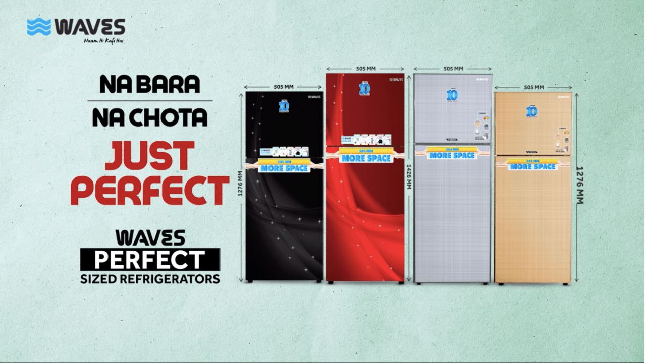 The Perfect Sized Refrigerator – Newest from Waves Pakistan