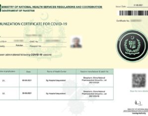 covid vaccine certificates