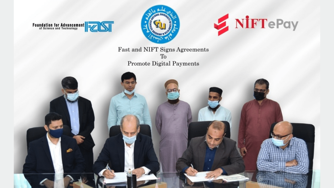 NUCES – FAST Sign Agreements with NiFT for Promoting Digital Financial Services