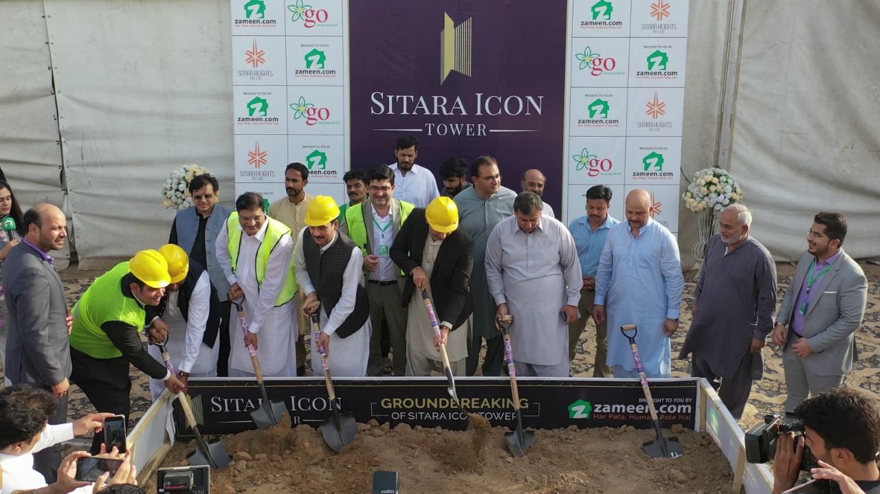 Zameen.com Organizes Event for Launch of Sitara Icon Tower in Faisalabad