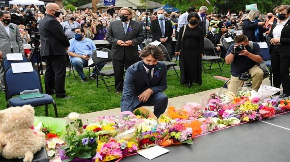 Canadian PM Calls Killing of Muslim Family a Terrorist Attack