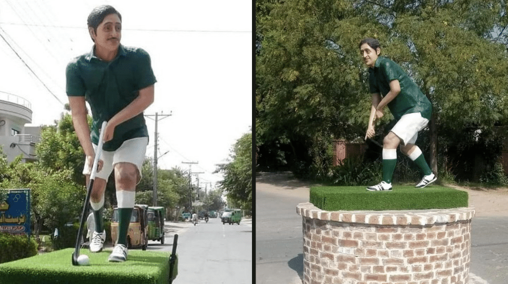 Thieves Steal Hockey Legend Samiullah’s Statue