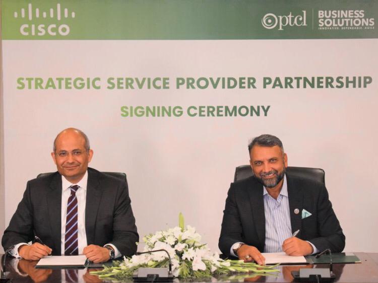 PTCL & CISCO Sign Service Provider Partnership Agreement