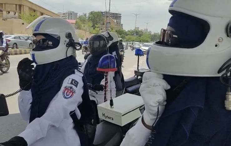 Karachi Introduces Women Patrol Squads to Promote Road Safety