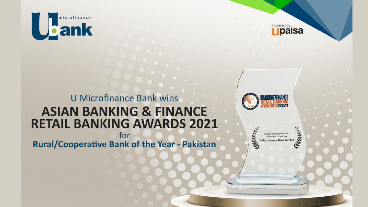 U Microfinance Bank Wins ABF Retail Banking Award 2021 for Rural/Cooperative Bank of the Year