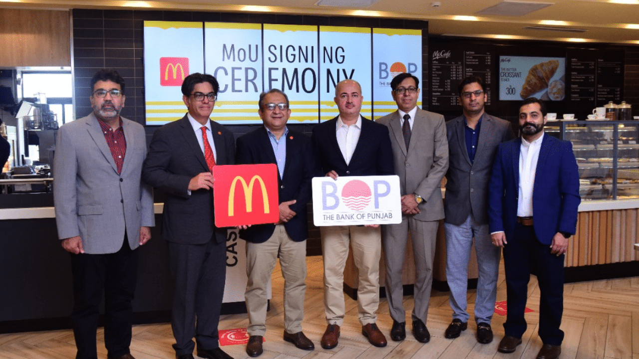 Bank of Punjab and McDonald’s Pakistan Partner to Install ATMs at Key McDonald’s Outlets