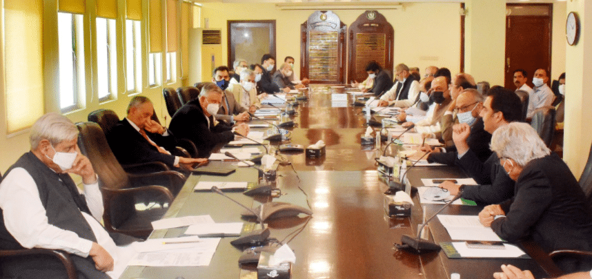 Finance Minister and Prominent Officials Meet a Delegation of Exporters