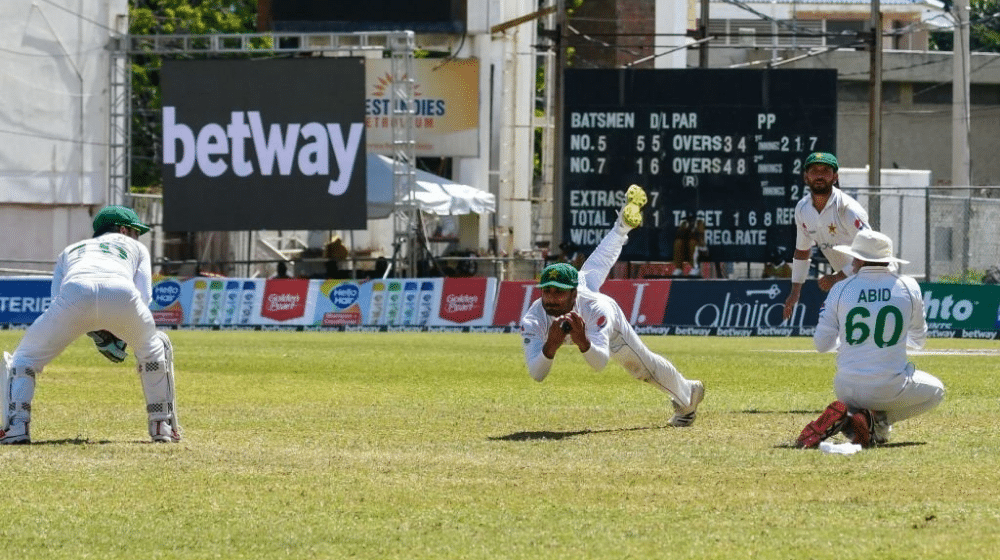Imran Butt Equals a Century-Old Record With His Brilliant Slip Catching