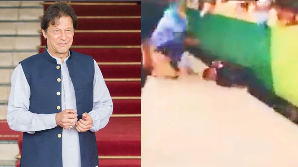 PM Imran Praises Policeman for Saving a Man From Getting Crushed by Train