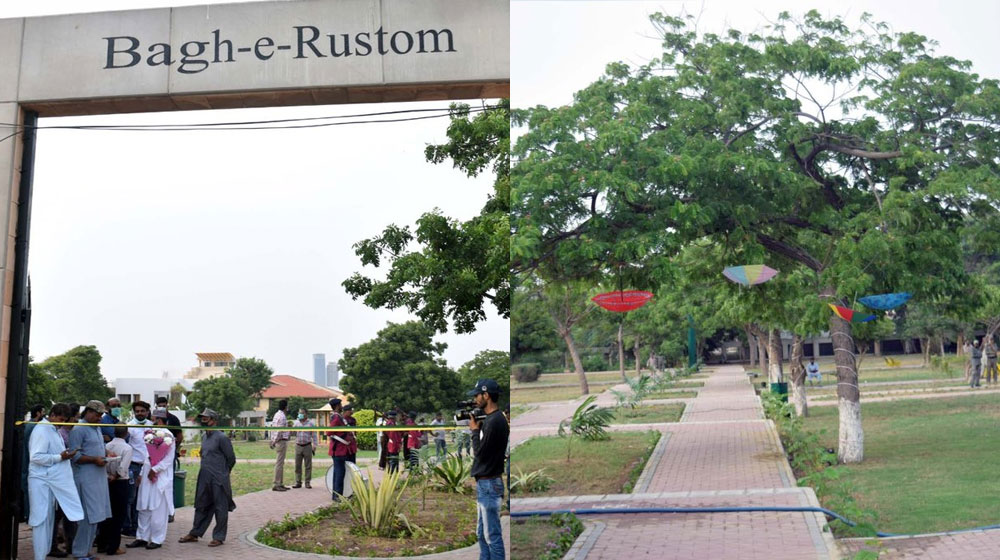 Karachi’s Bagh-e-Rustam Reopened for Public After Several Years