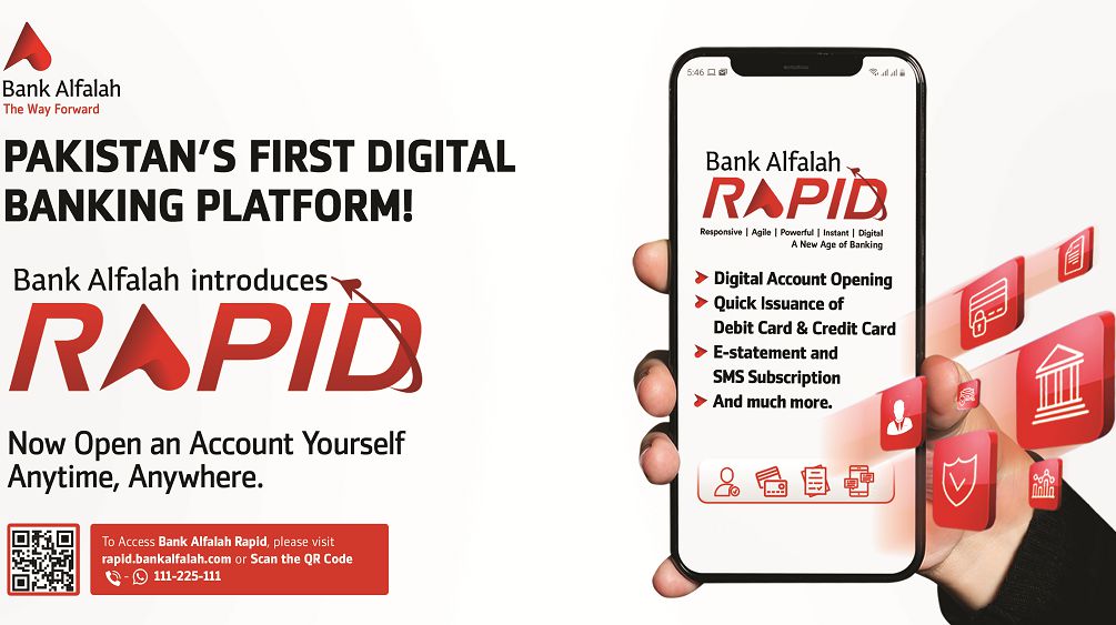 Bank Alfalah Launches The First-Ever Digital Banking Portal in Pakistan