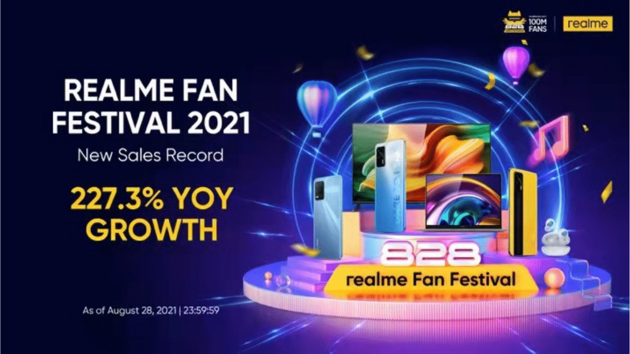 Realme Fan Fest 2021 Celebrates Sale of 2 Million Smartphones in Pakistan