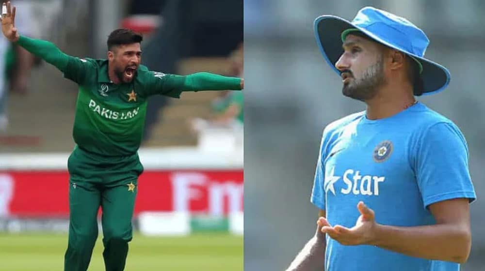 Harbhajan Singh Gets Into an Ugly Spat With Mohammad Amir Now