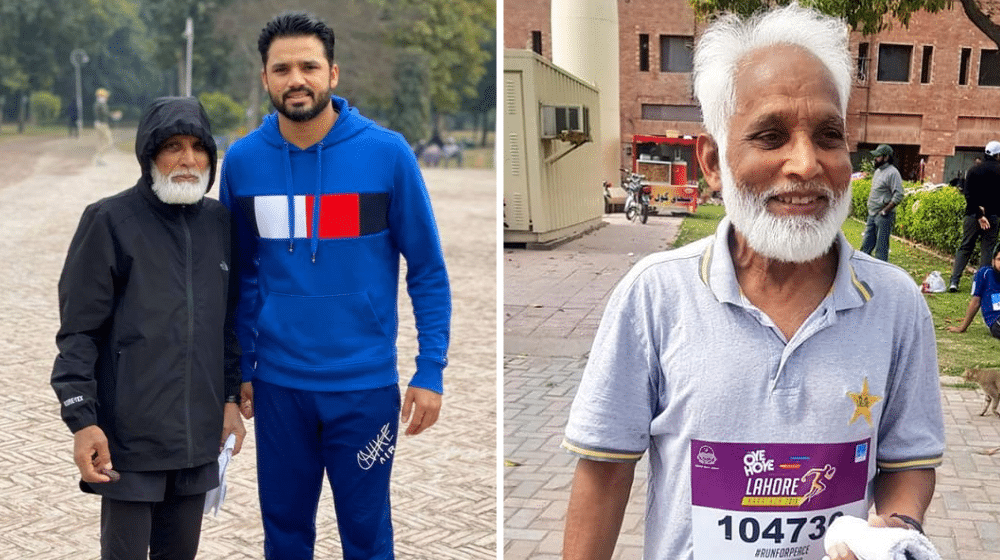 Azhar Ali’s Father Wins Marathon Race in Sheikhupura At the Age of 76