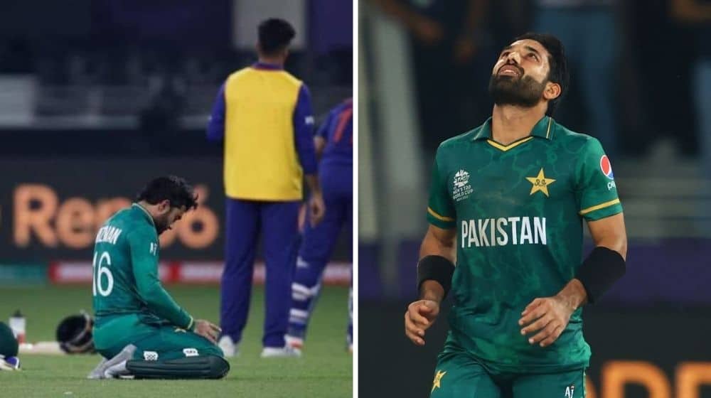 Video of Rizwan Offering His Prayers During India Match Goes Viral