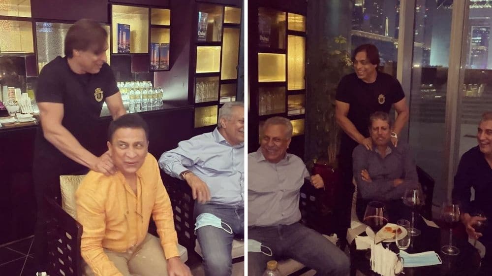 Shoaib Akhtar’s Photos With Indian Legends Go Viral Ahead of Pak-Ind Clash