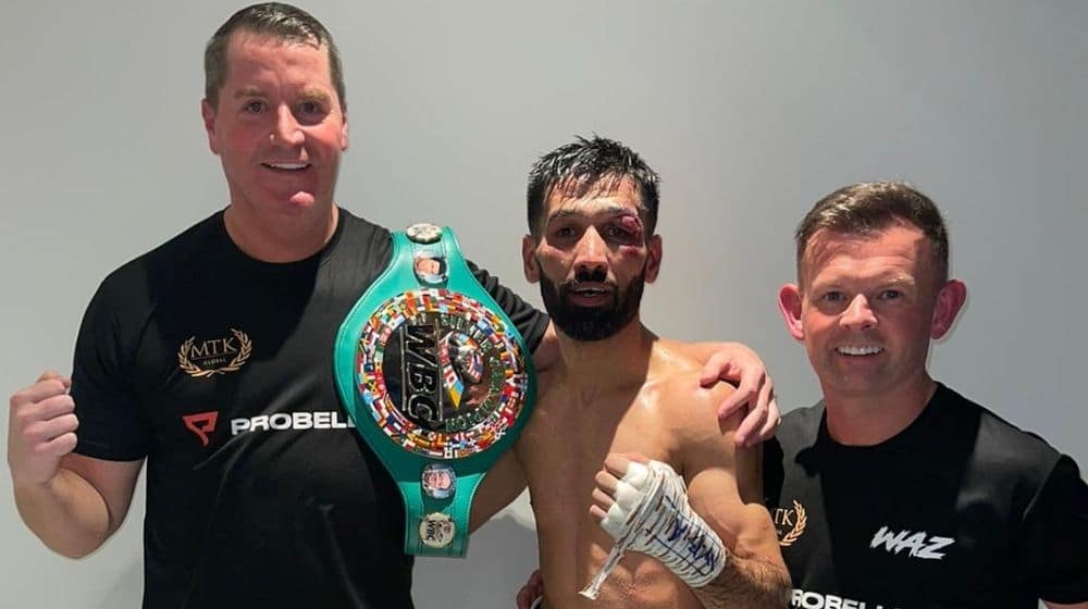 Mohammad Wasim Shares Unfortunate News of His World Title Fight in Dubai