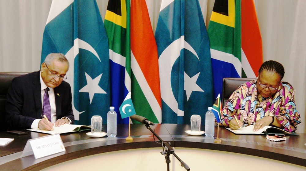 Pakistan and South Africa Pen New Deal to Establish Joint Commission
