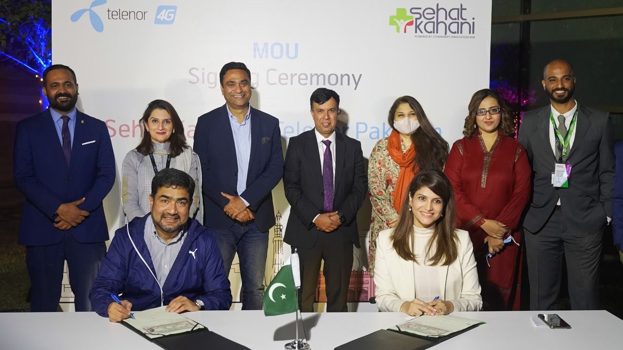 Telenor Signs MOU with Sehat Kahani to Offer Digital Healthcare Solutions