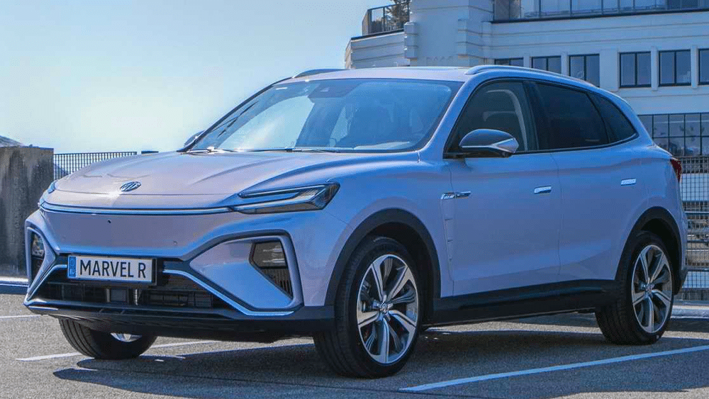 MG is Unveiling Its All-Electric Marvel R SUV With 5G in Lahore