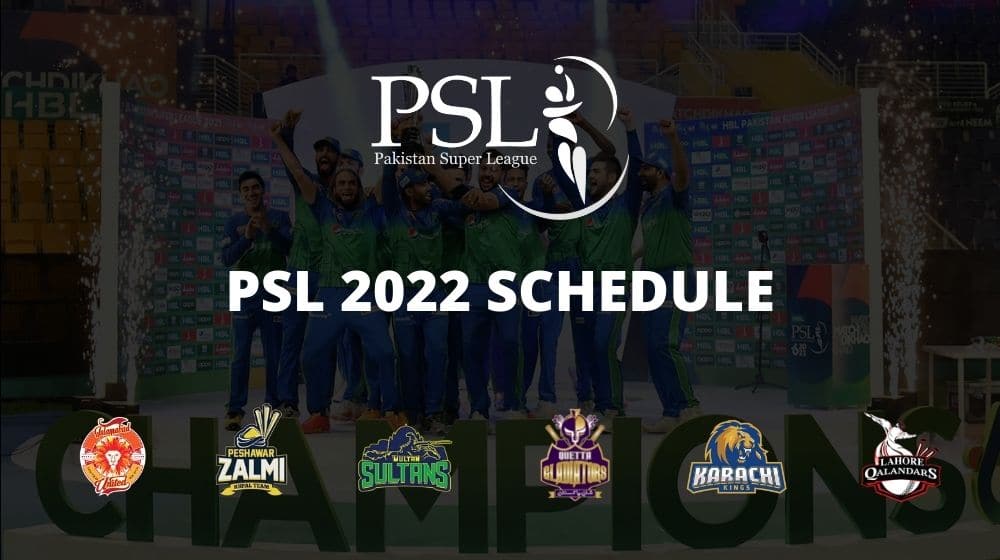 Here’s the Complete PSL 2022 Schedule