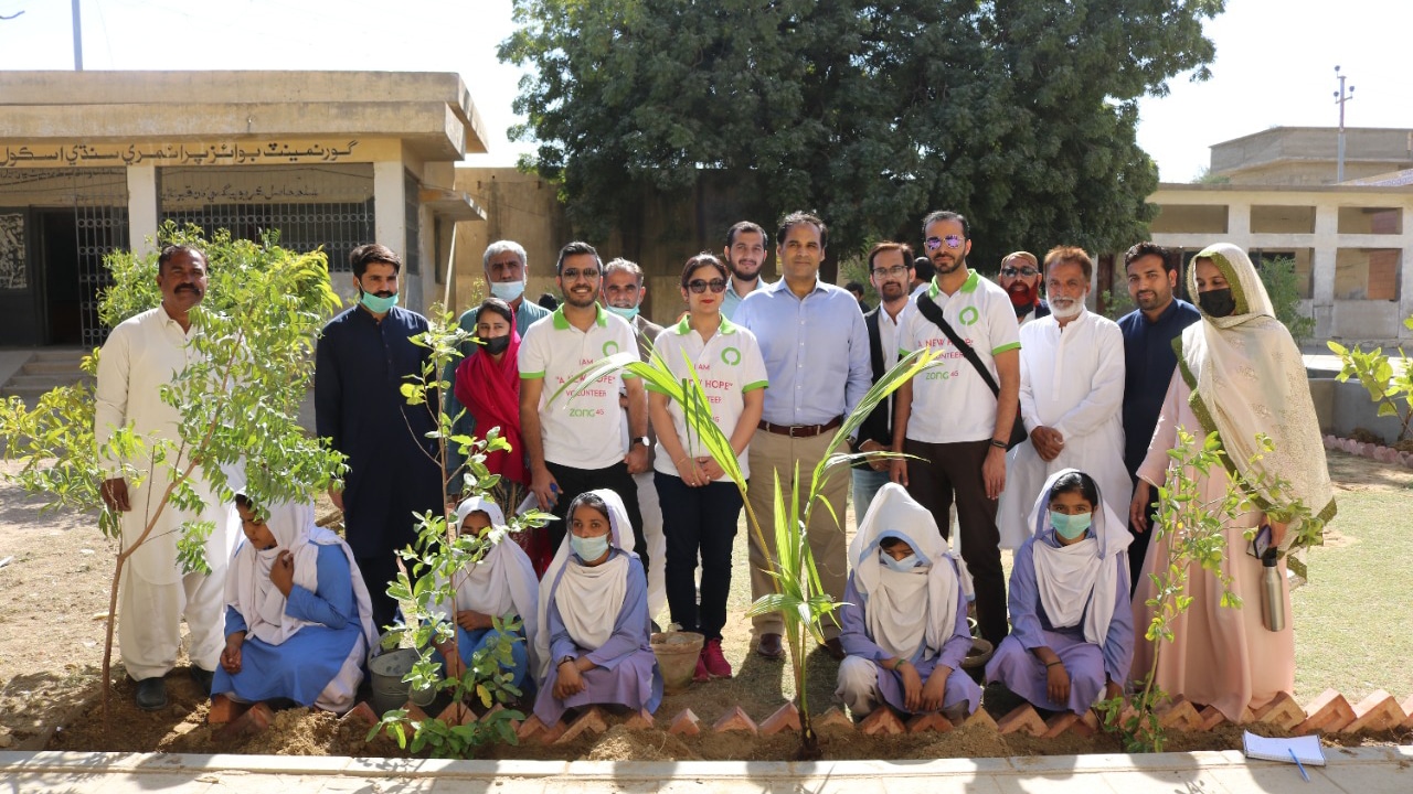Zong Organizes Tree Plantation Drive in Collaboration with HANDS