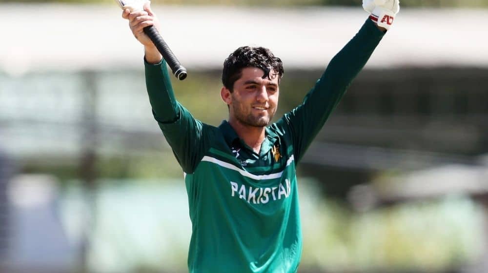 Haseebullah Khan Joins Babar Azam in List of Centurions in U19 World Cup