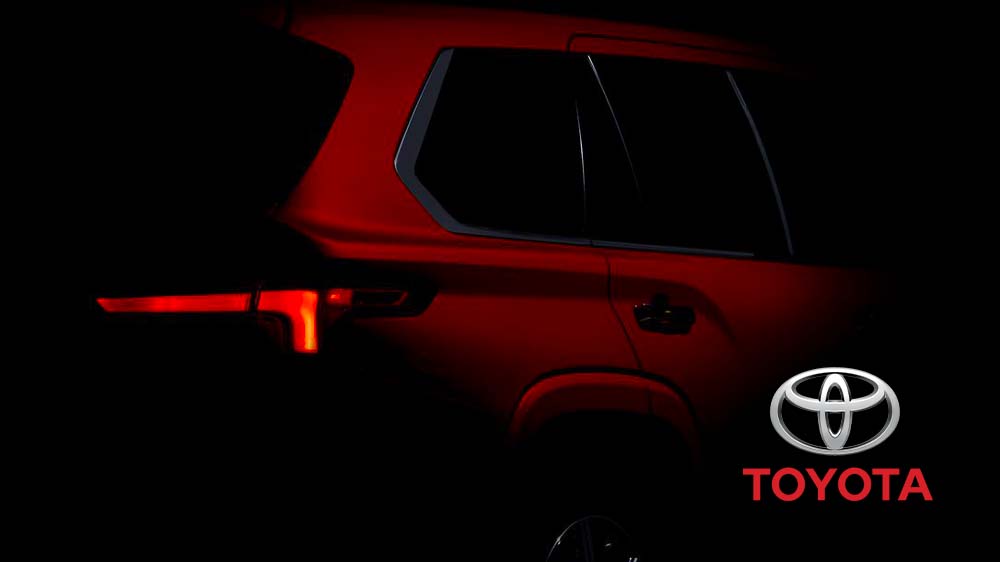 Toyota Teases its Biggest SUV Ever [Images]