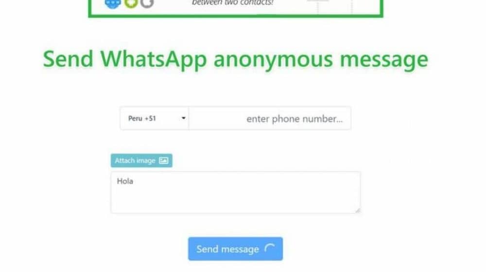 Anonymity within the WhatsApp group.