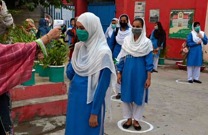 unvaccinated students | punjab schools |covid-19 | 5th covid wave