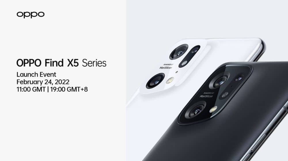 Oppo to Unveil Find X5 Series on 24th February