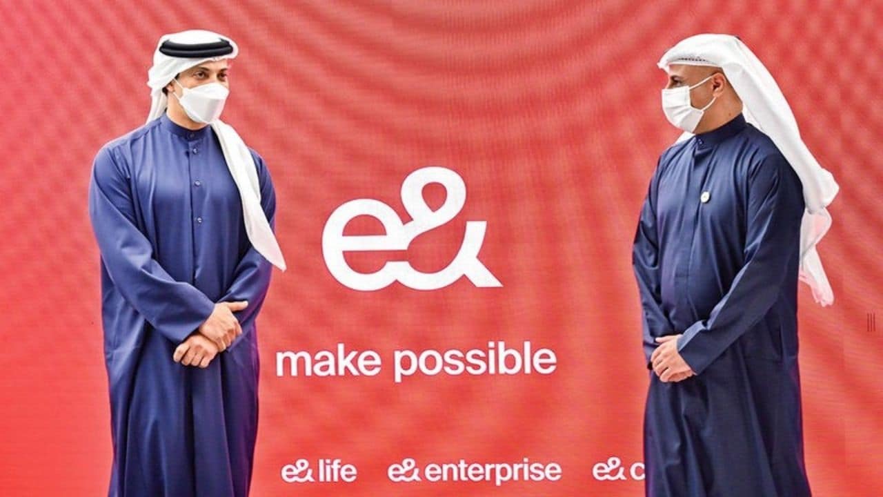 His Highness Sheikh Mansour Bin Zayed Al Nahyan Announces ‘e&’ as New Brand Identity for Etisalat Group