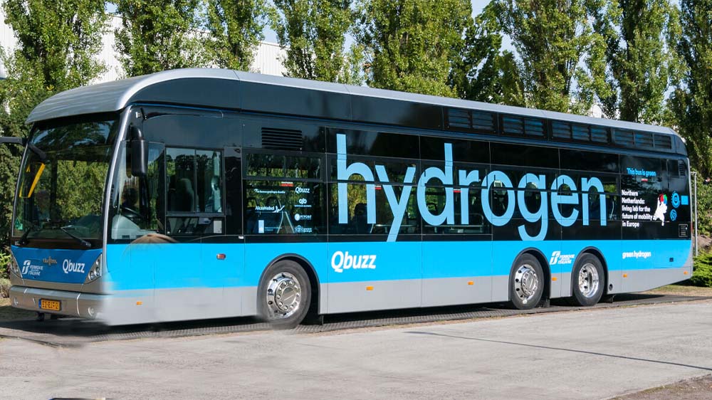 World’s Biggest Hydrogen-Powered Bus Fleet Showcased at Beijing Olympics