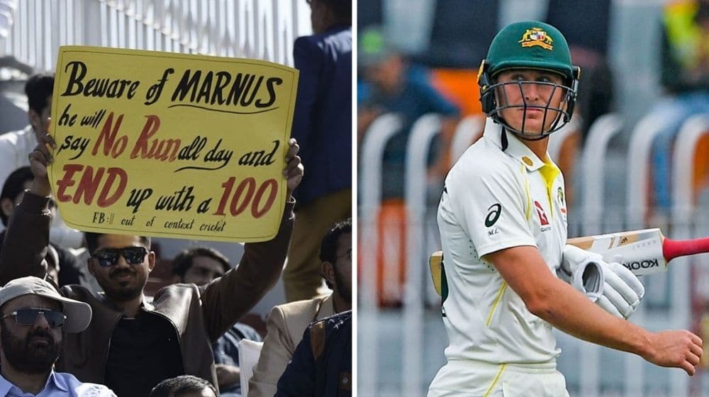 Marnus Labuschagne is Loving the Posters From Pakistani Fans