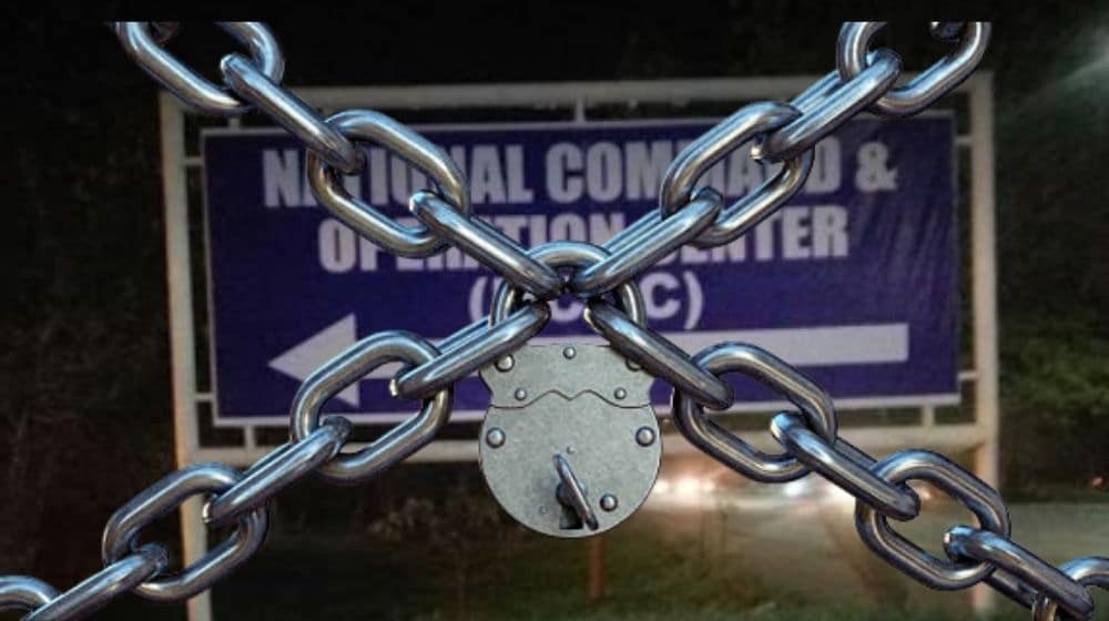 Govt is Shutting Down NCOC