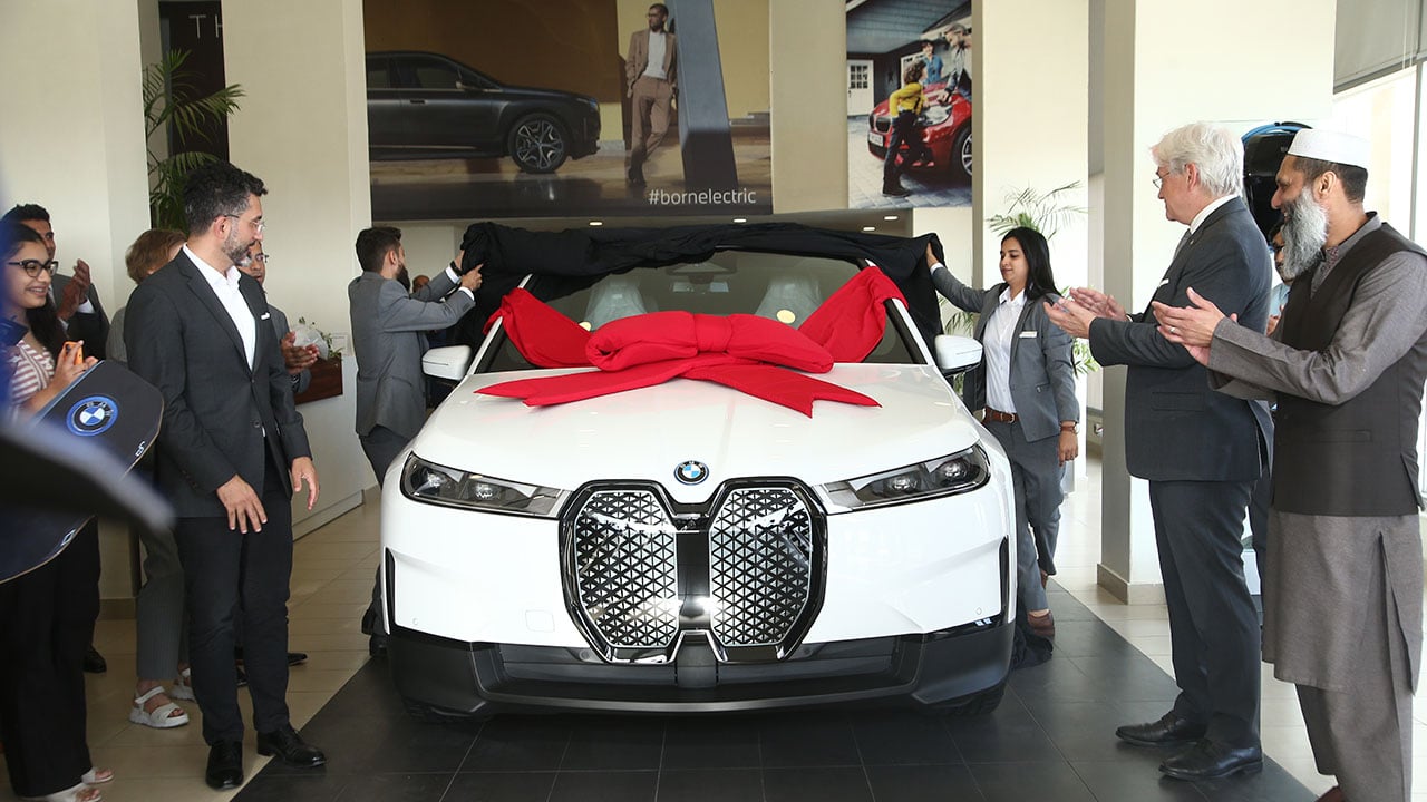 The First BMW iX Arrives in Pakistan