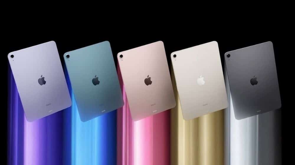 Apple Unveils Ipad Air 5 With M1 Chip 5g And Vibrant Colors